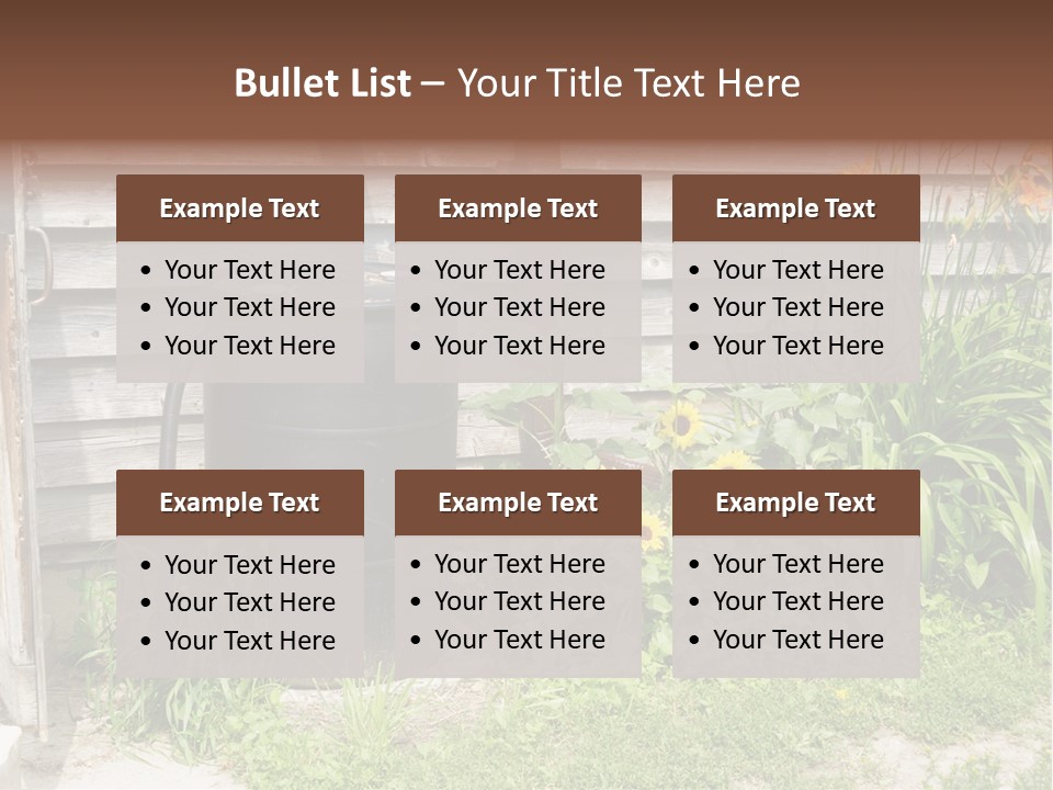 Old Sunset Retired PowerPoint Template