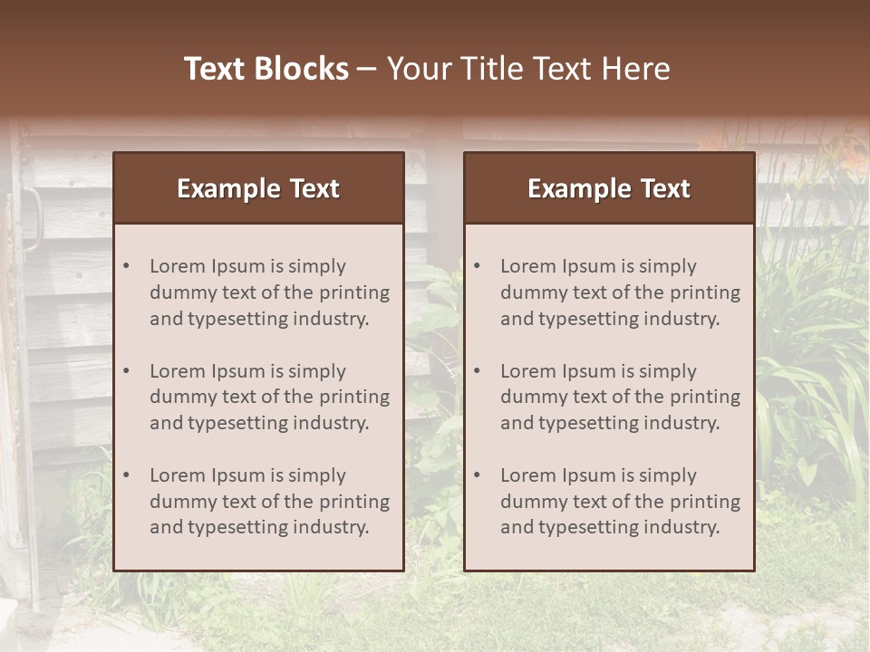 Old Sunset Retired PowerPoint Template