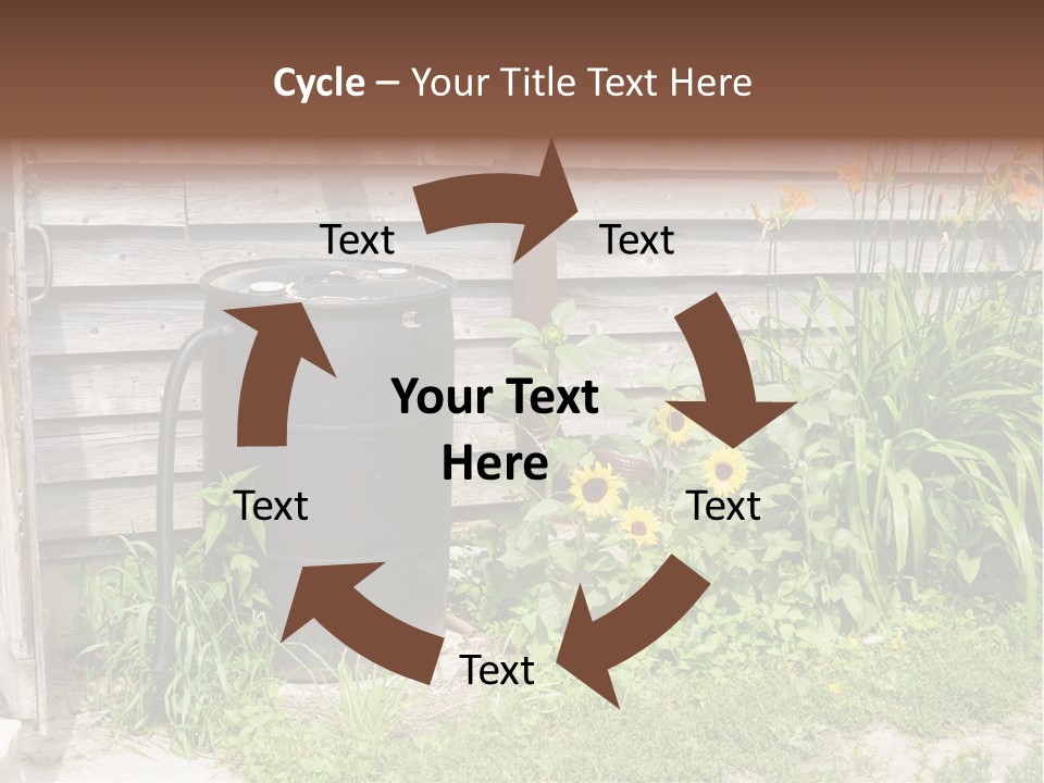 Old Sunset Retired PowerPoint Template