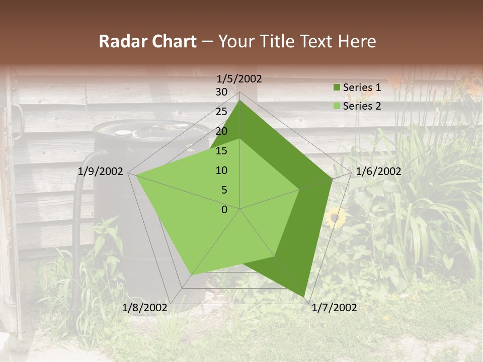 Old Sunset Retired PowerPoint Template
