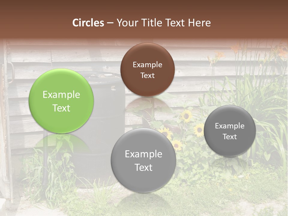 Old Sunset Retired PowerPoint Template