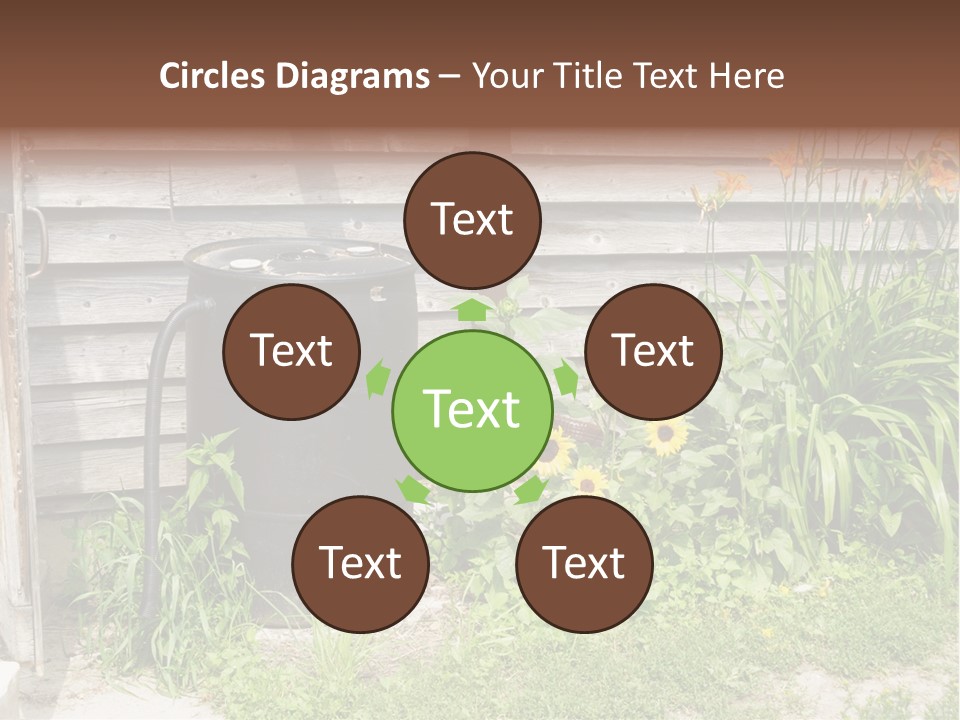 Old Sunset Retired PowerPoint Template