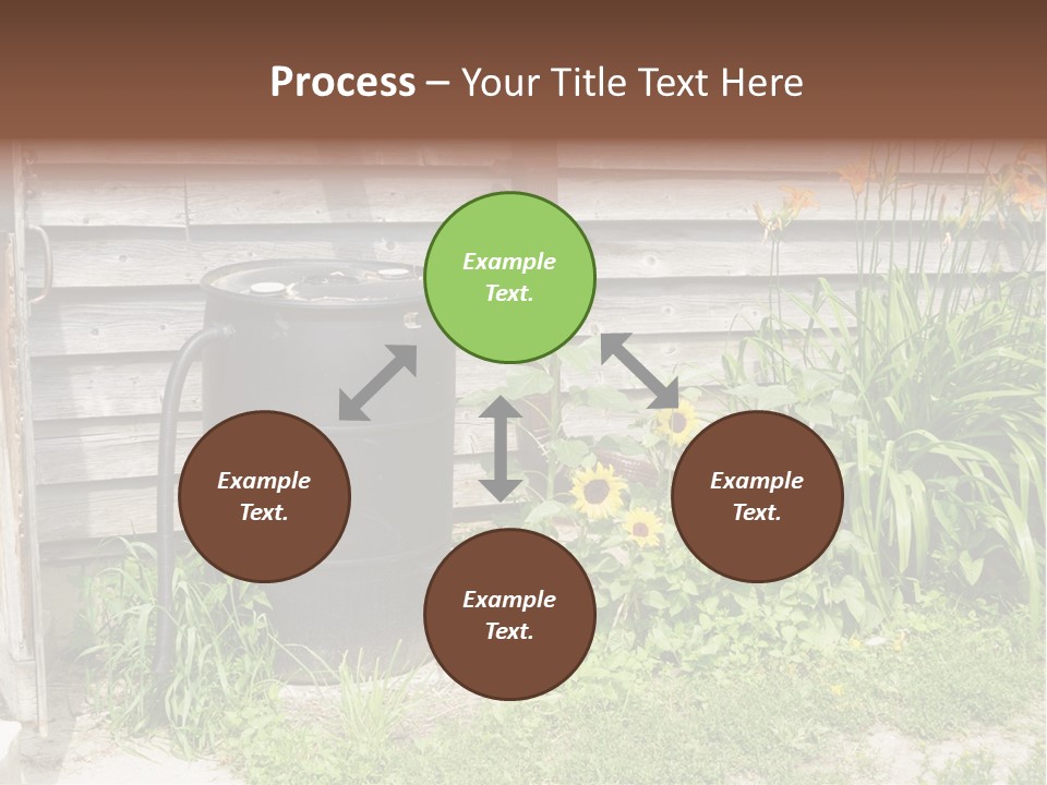 Old Sunset Retired PowerPoint Template