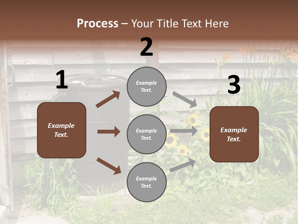 Old Sunset Retired PowerPoint Template