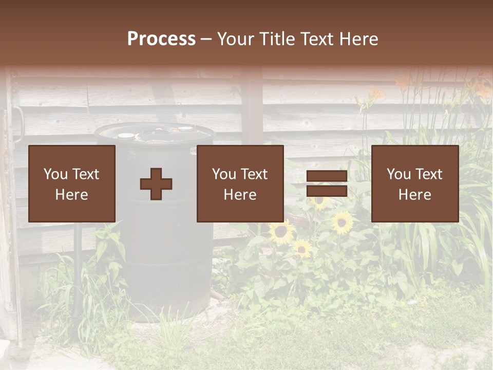 Old Sunset Retired PowerPoint Template