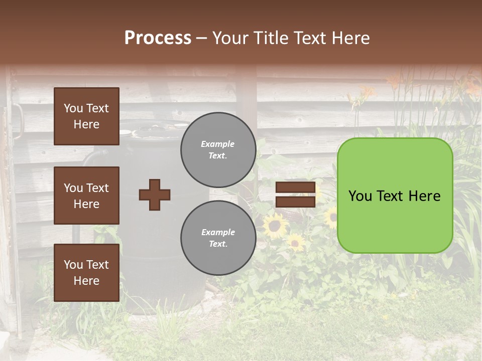 Old Sunset Retired PowerPoint Template