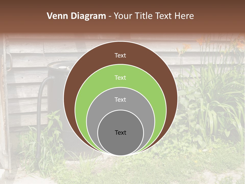 Old Sunset Retired PowerPoint Template