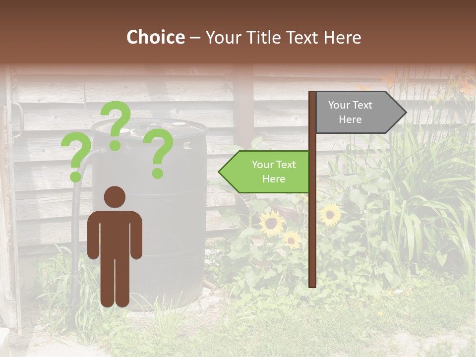 Old Sunset Retired PowerPoint Template