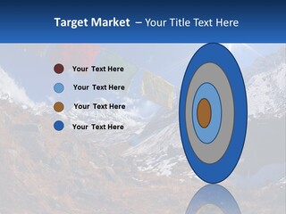 Woman Beach Older PowerPoint Template