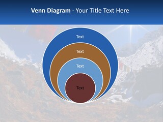 Woman Beach Older PowerPoint Template
