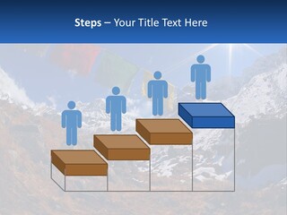Woman Beach Older PowerPoint Template