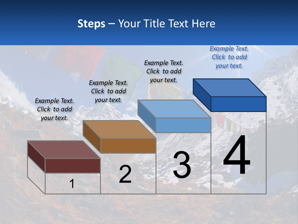 Woman Beach Older PowerPoint Template