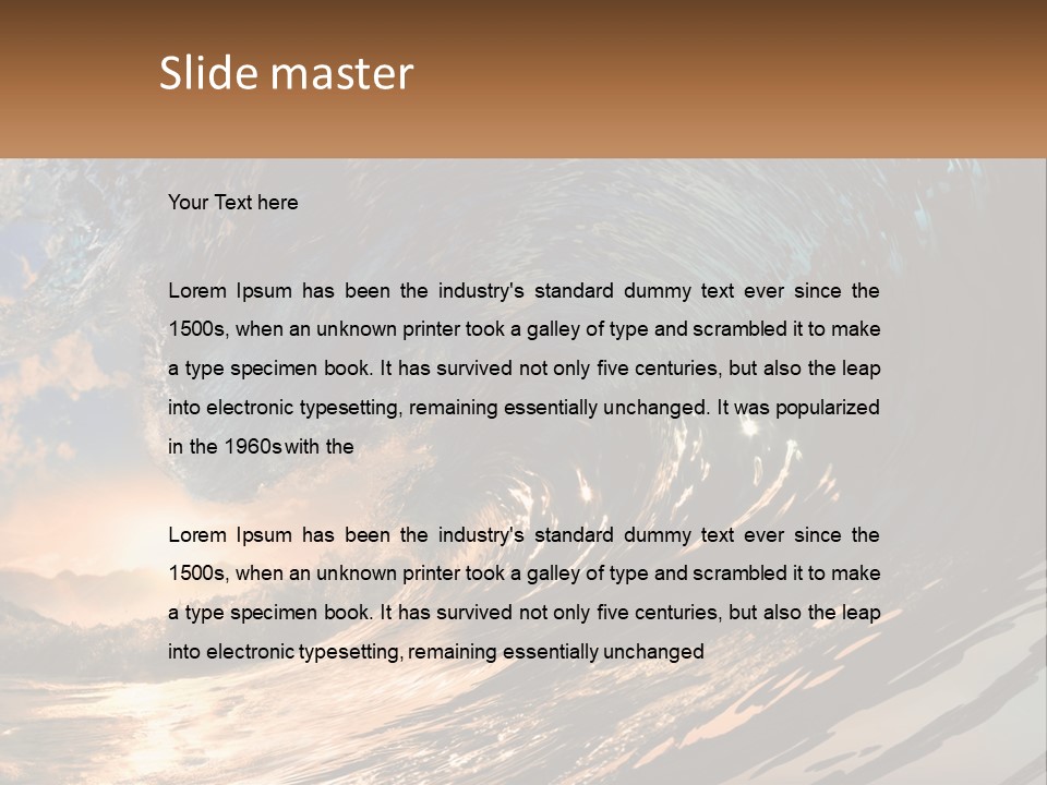 Woman Elderly Old PowerPoint Template