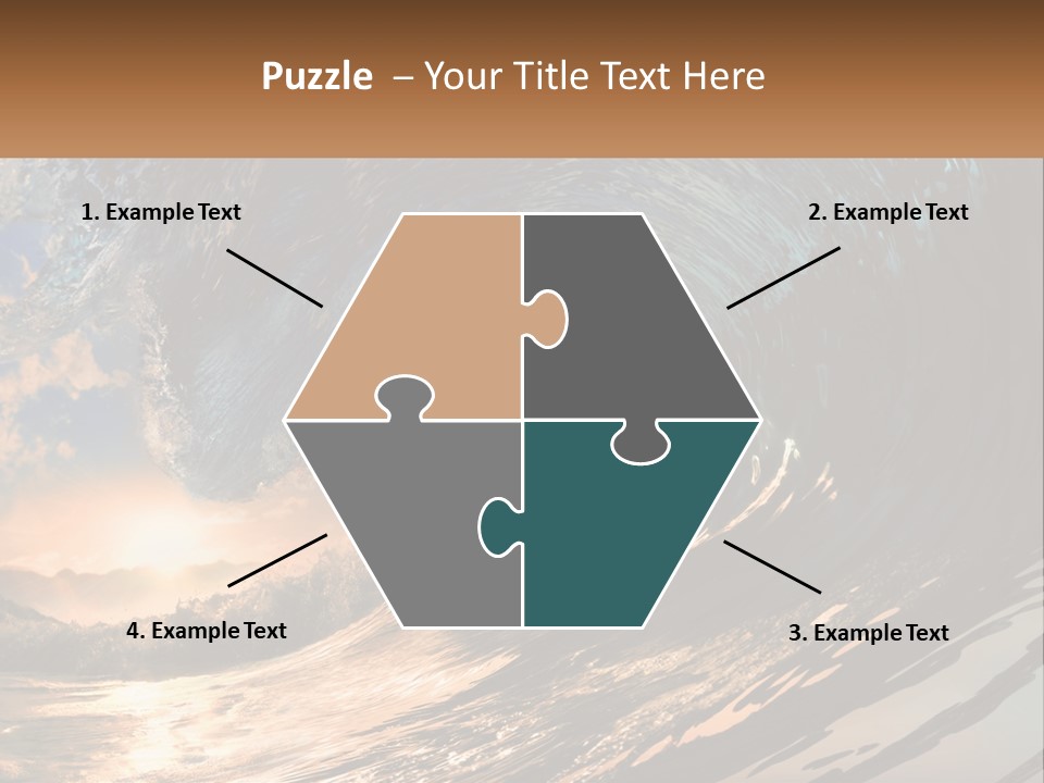 Woman Elderly Old PowerPoint Template