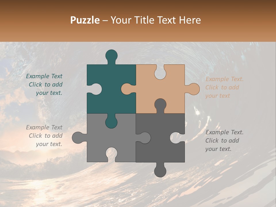 Woman Elderly Old PowerPoint Template