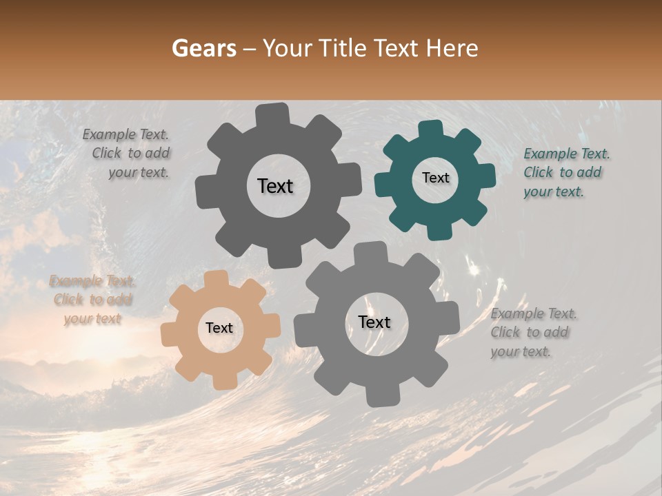 Woman Elderly Old PowerPoint Template