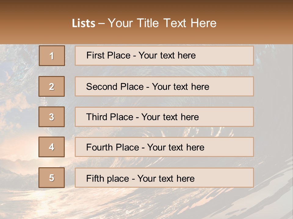 Woman Elderly Old PowerPoint Template