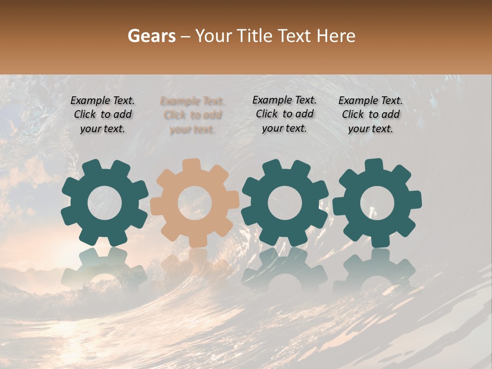 Woman Elderly Old PowerPoint Template