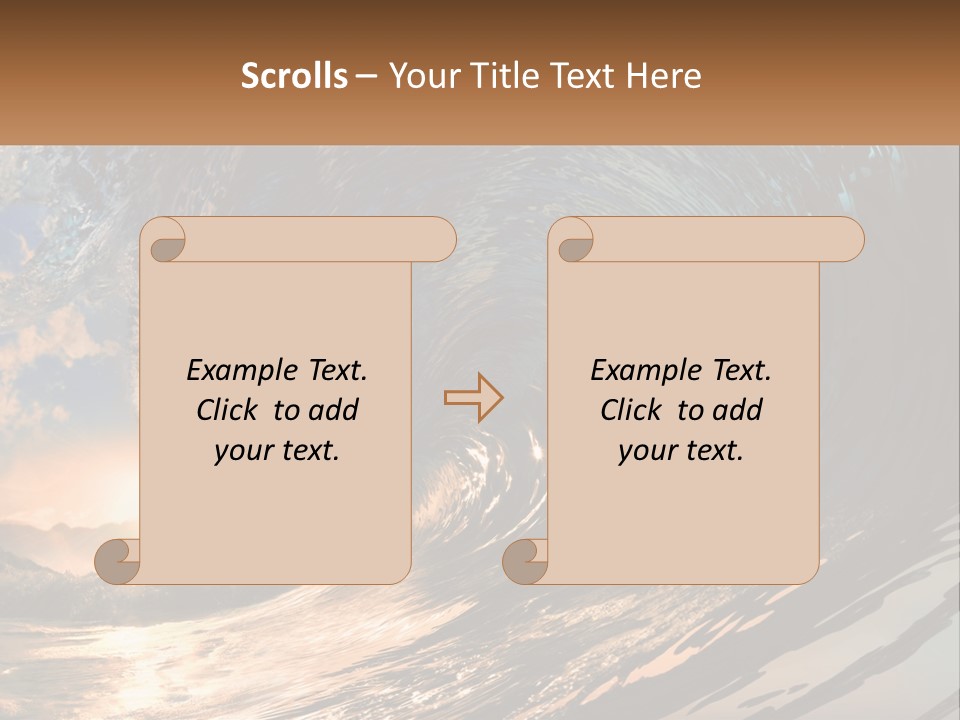 Woman Elderly Old PowerPoint Template