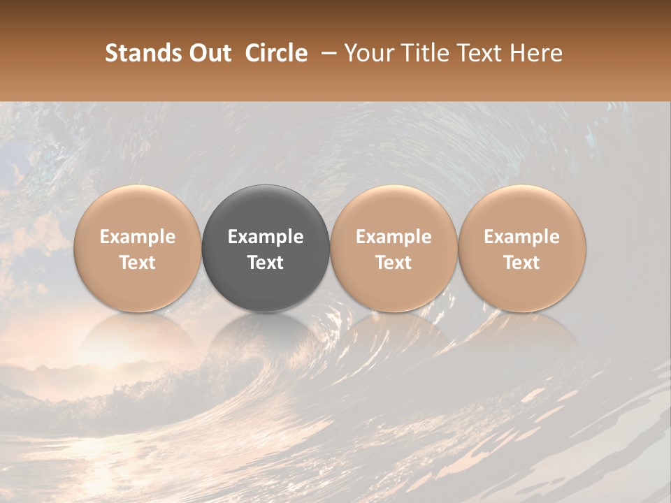 Woman Elderly Old PowerPoint Template