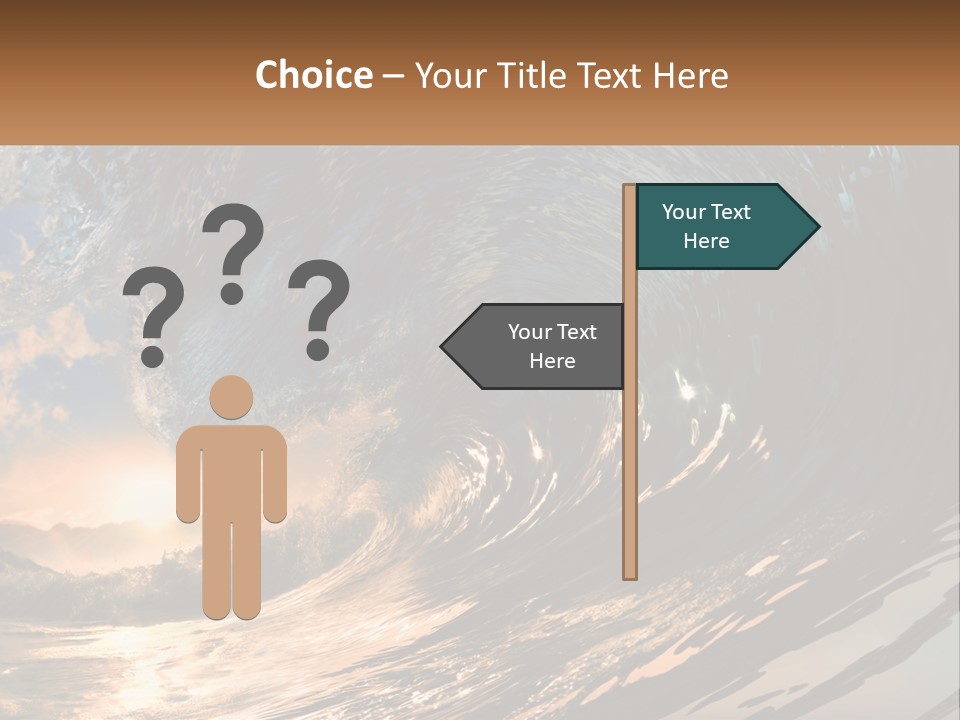 Woman Elderly Old PowerPoint Template