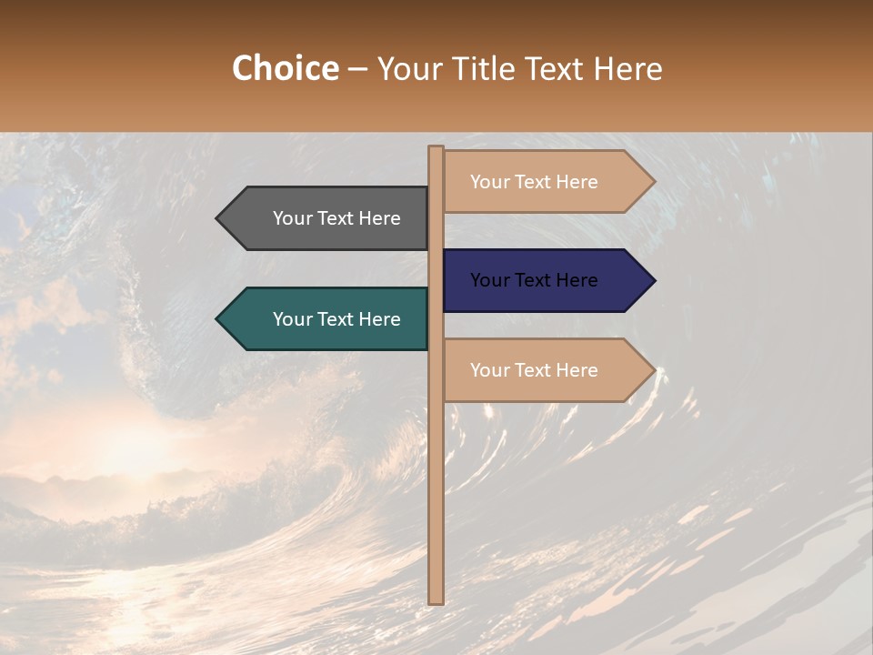 Woman Elderly Old PowerPoint Template