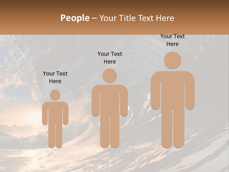 Woman Elderly Old PowerPoint Template