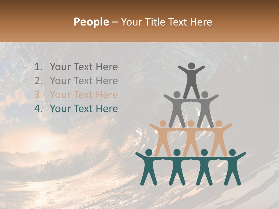 Woman Elderly Old PowerPoint Template