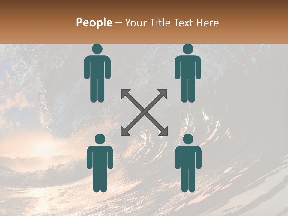 Woman Elderly Old PowerPoint Template