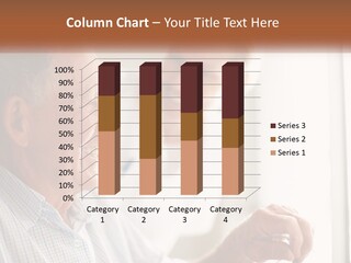 Senior Sad Old PowerPoint Template