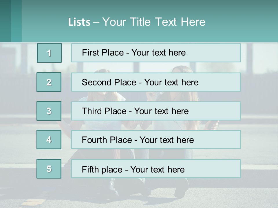 Retirement Retired Ocean PowerPoint Template