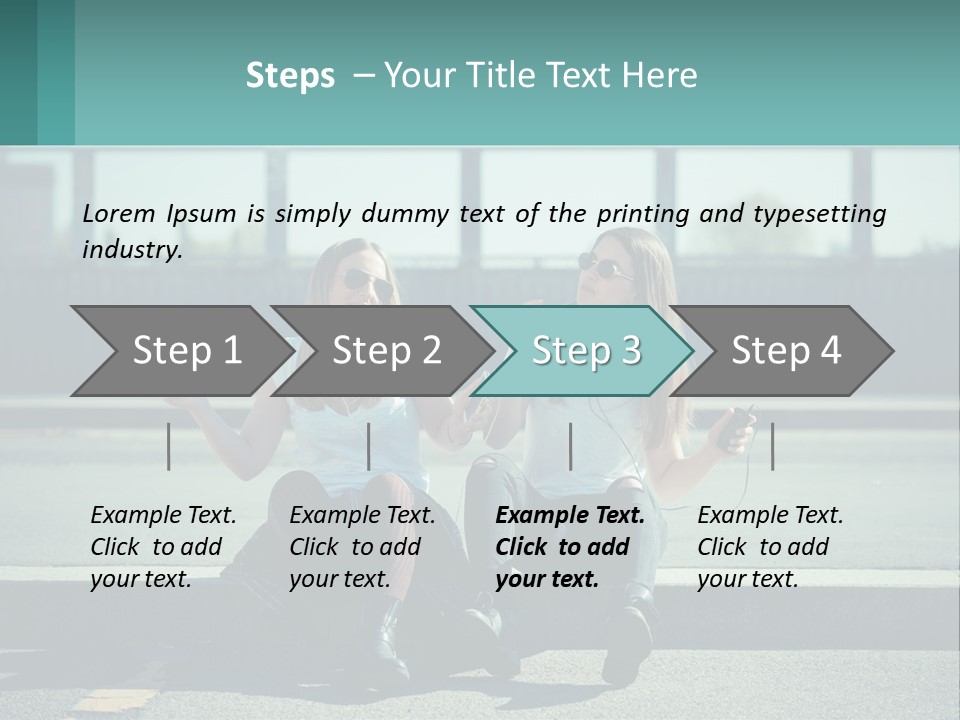 Retirement Retired Ocean PowerPoint Template