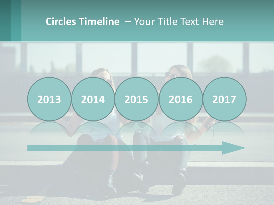 Retirement Retired Ocean PowerPoint Template