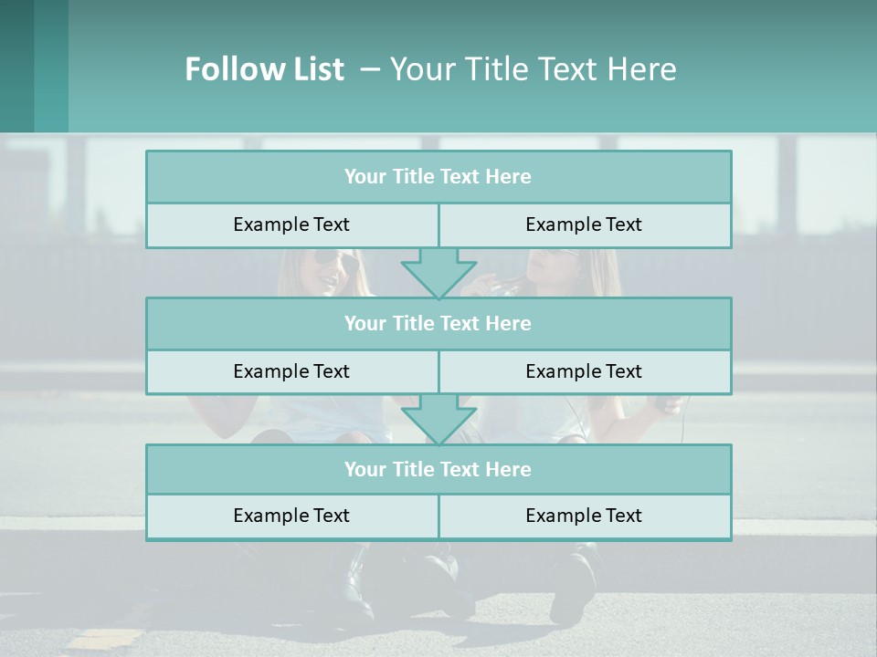 Retirement Retired Ocean PowerPoint Template