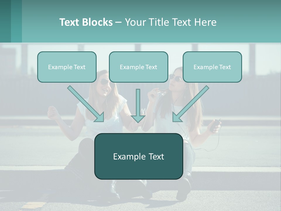 Retirement Retired Ocean PowerPoint Template