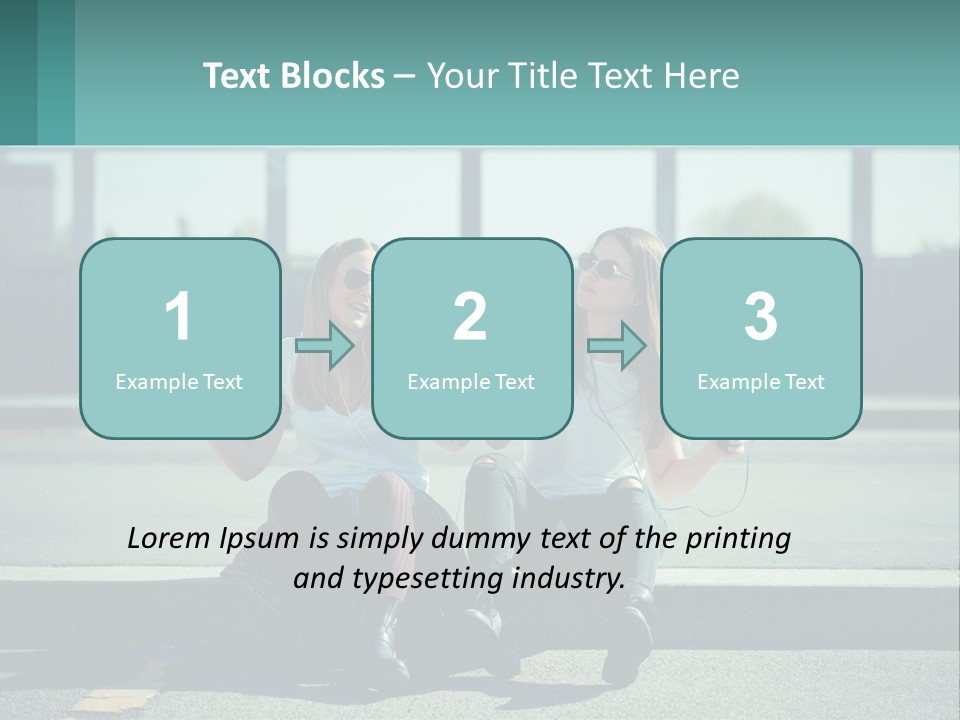 Retirement Retired Ocean PowerPoint Template