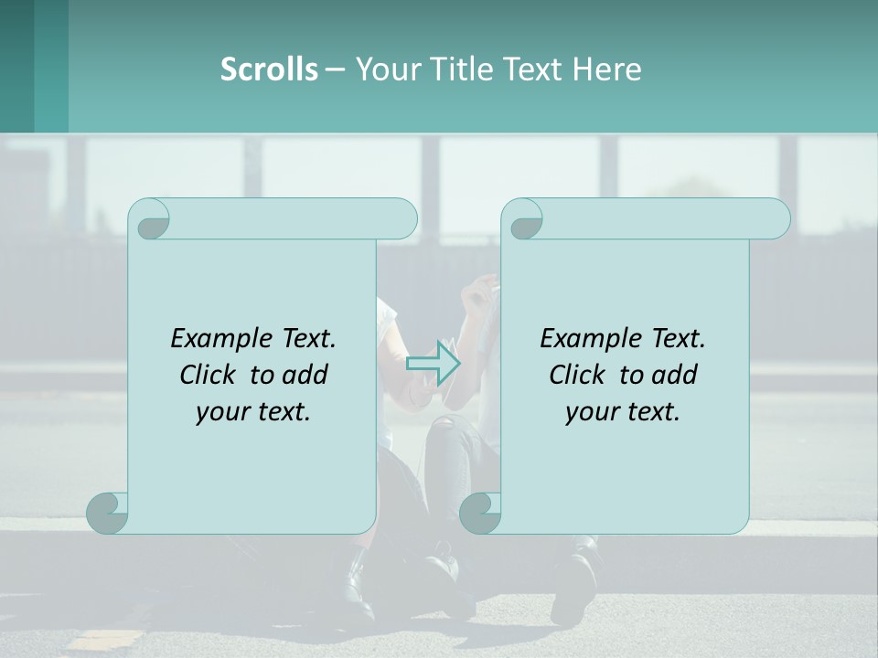 Retirement Retired Ocean PowerPoint Template