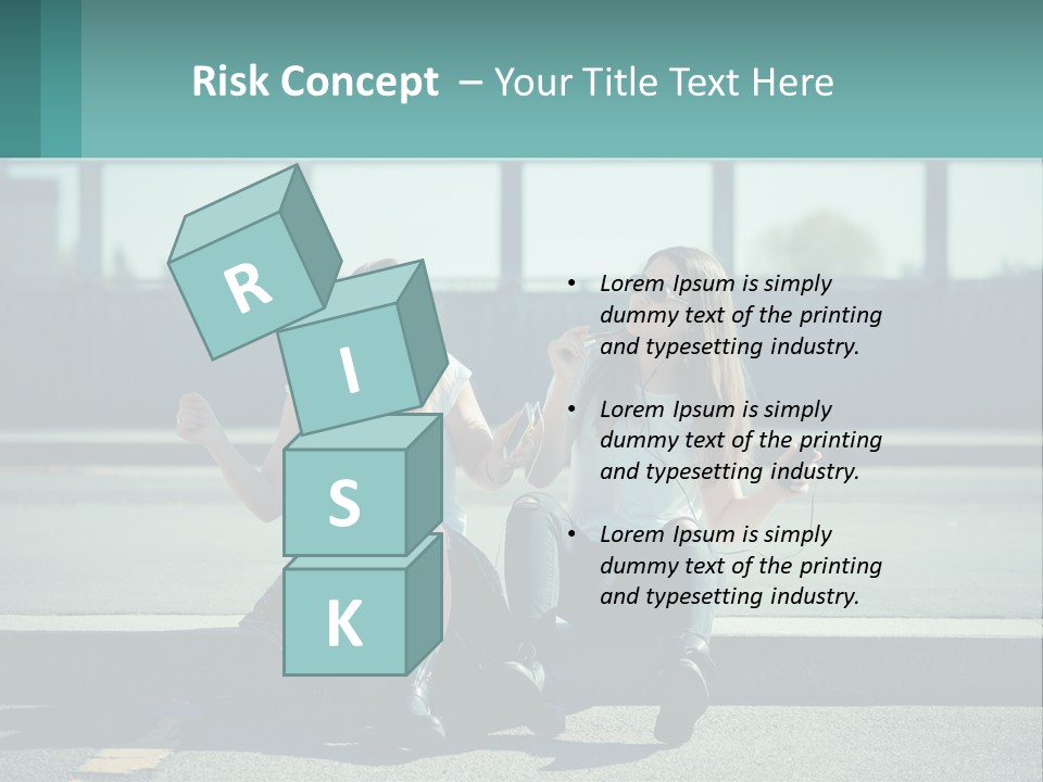 Retirement Retired Ocean PowerPoint Template