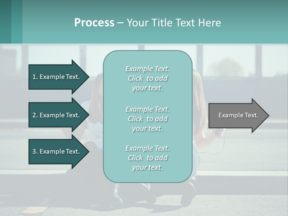 Retirement Retired Ocean PowerPoint Template