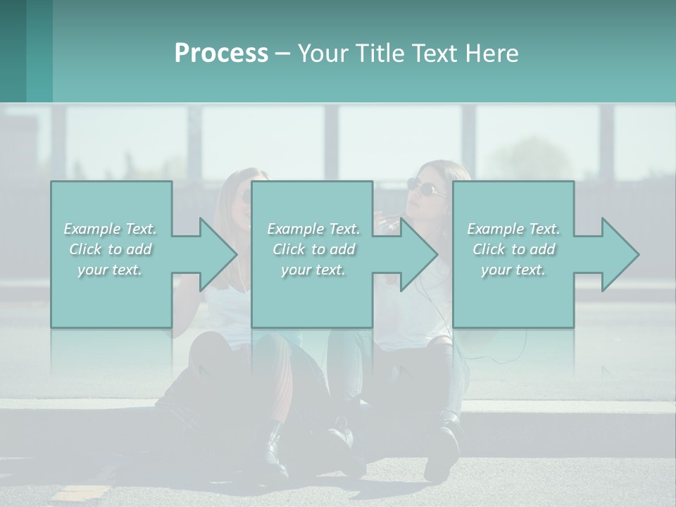 Retirement Retired Ocean PowerPoint Template
