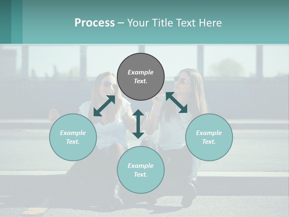 Retirement Retired Ocean PowerPoint Template