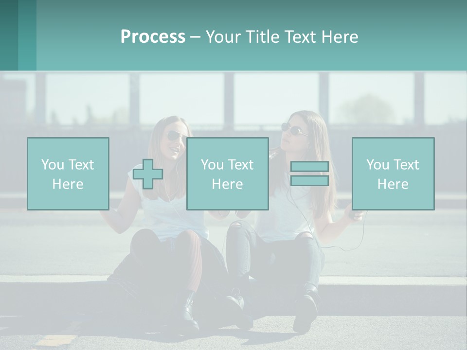 Retirement Retired Ocean PowerPoint Template
