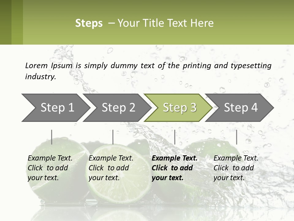 Calm Pensioner White PowerPoint Template