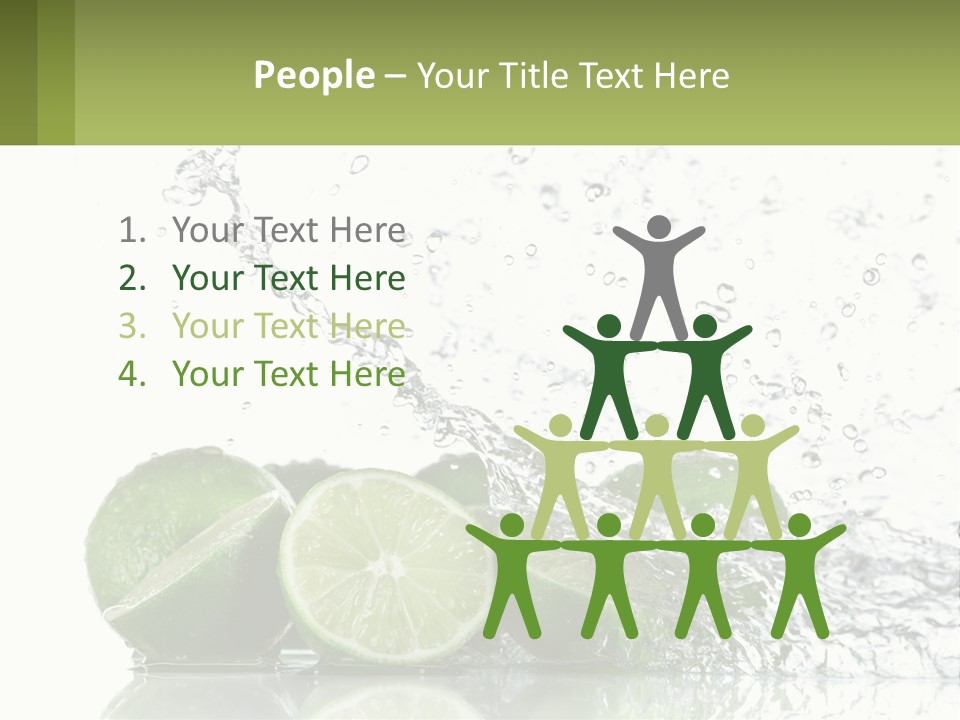 Calm Pensioner White PowerPoint Template