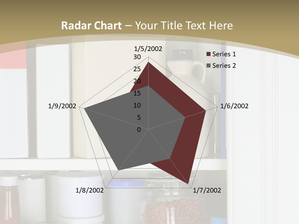 Wave Older Standing PowerPoint Template