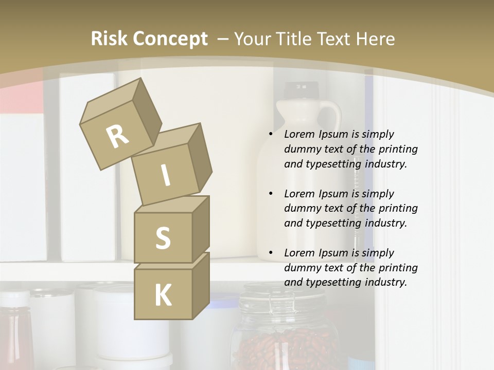 Wave Older Standing PowerPoint Template