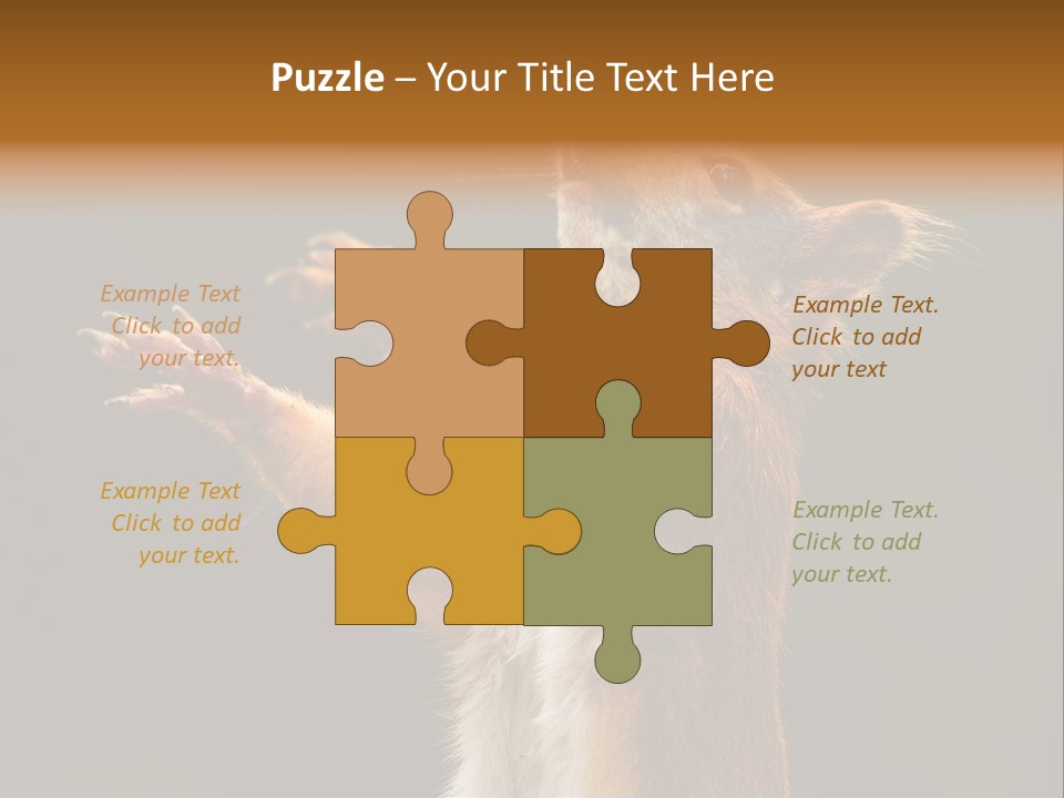 Single Daughter Retired PowerPoint Template