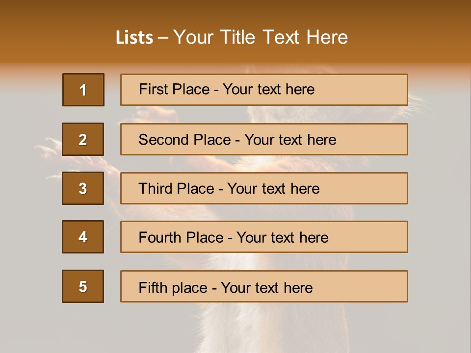 Single Daughter Retired PowerPoint Template