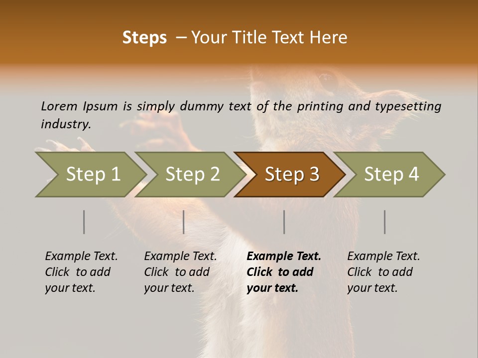 Single Daughter Retired PowerPoint Template