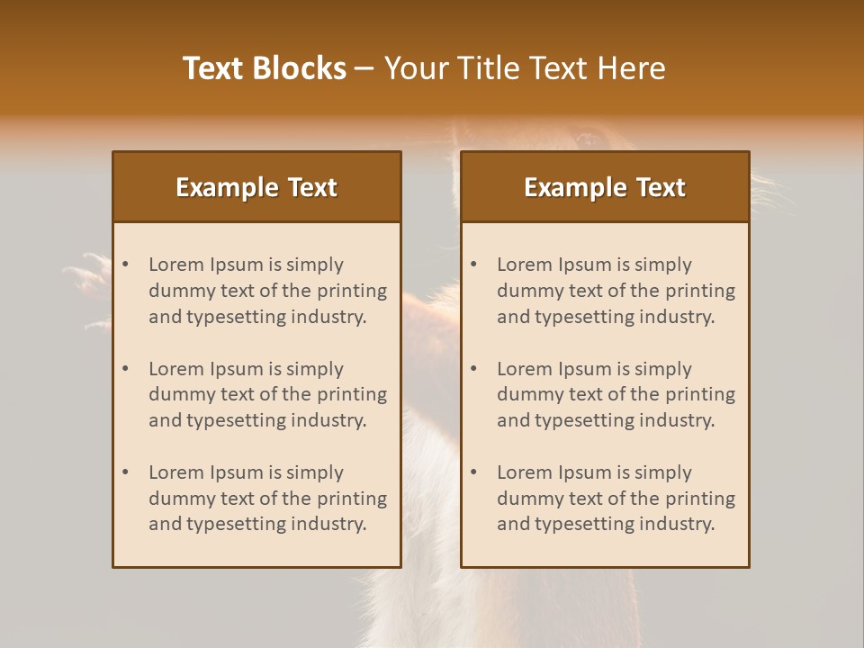 Single Daughter Retired PowerPoint Template